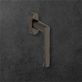 ВІКОННА РУЧКА HOPPE HAMBURG, SECUFORTE, 45°/032-042/ M5X45/50 F8707 (КОРИЧНЕВИЙ)