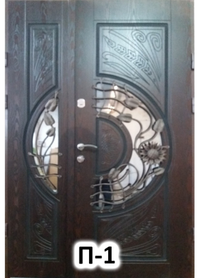 Двері з накладками П-1