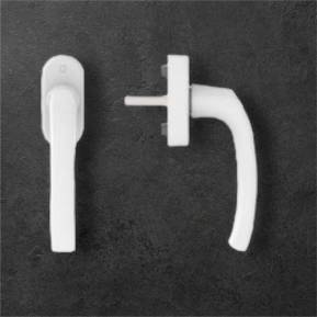 ВІКОННА РУЧКА FLENSBURG SECUSTIK 45° 10/32-42 F9016 БІЛИЙ, 11763000