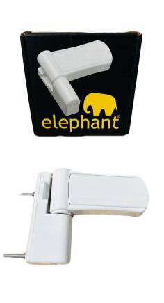 Петля дверна Elephant 16-19mm Біла RAL(9016)-6.97$